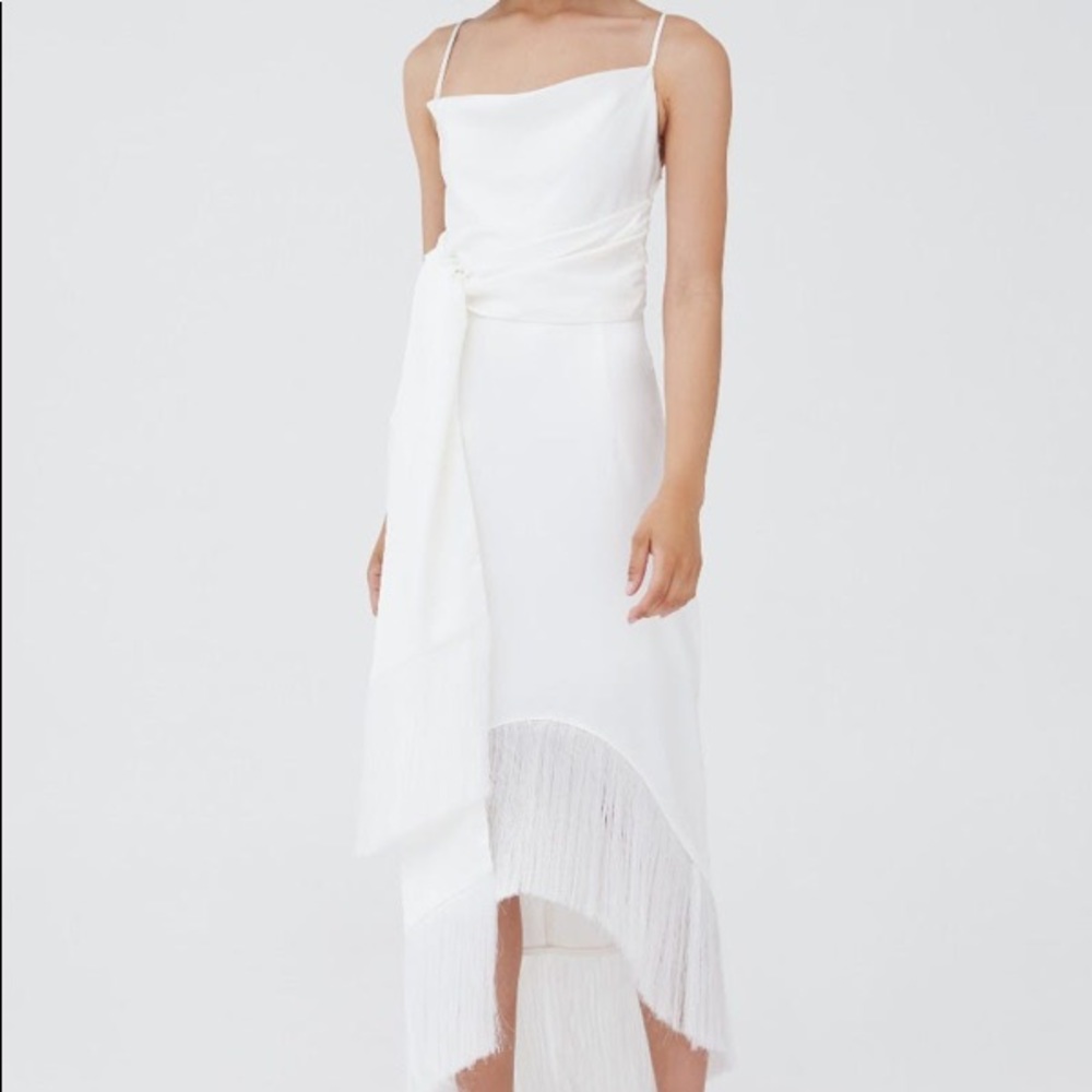 Keepsake Untied Dress Ivory NWT size S/4